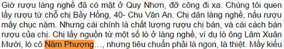 báo chí nói về rượu năm phượng