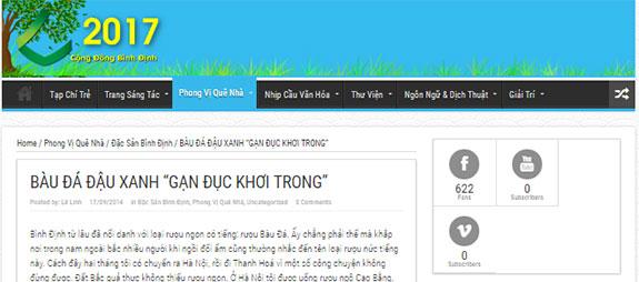 cộng đồng bình định nói về bàu đá năm phượng